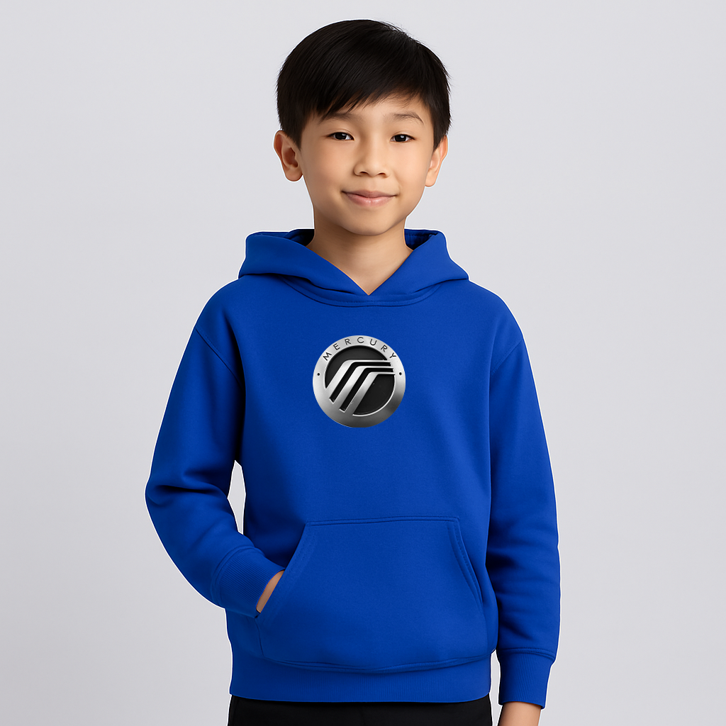 Youth Kids Mercury Car Pullover Hoodie